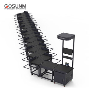 Không người lái tự động <span class=keywords><strong>SORTER</strong></span> tĩnh dimensioning hệ thống cân DWS tự động hậu cần kho bưu kiện Z hình dạng phân loại thiết bị - Product Image 1