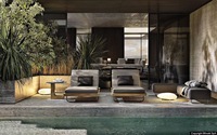Chaise longue de piscine en teck, mobilier d'extérieur, siège de plage