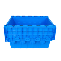 Caisses de rangement en plastique robustes et empilables pour légumes, qualité alimentaire, 600x400x355mm, idéales pour le déménagement et la conservation des aliments