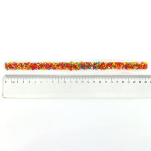 Long Sour Rainbow Rope Gummy <span class=keywords><strong>Candy</strong></span> Jelly avec Mini Granule <span class=keywords><strong>Candy</strong></span> Drops - Product Image 4
