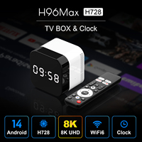 TV Box H96 Max 2026, el Más Vendido, Reproductor Multimedia Allwinner H728 Octa Core, Android 14 con Control Remoto por Voz, el Decodificador Más Nuevo