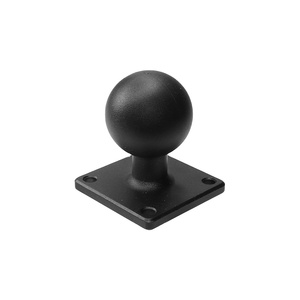 VINmounts Tête sphérique 1,5", base 4 trous 38×38mm, alliage d'aluminium, compatible avec bras double douille taille C - Product Image 1
