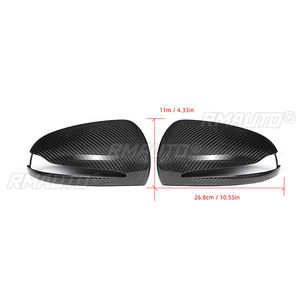 Cubierta de Espejo Retrovisor de Fibra de Carbono Seca para Mercedes Benz W205 C205 W213 W238 W222 W253 W190 W290 - Product Image 6