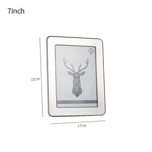 Cahaya Mewah Perak Cermin <span class=keywords><strong>Stainless</strong></span> <span class=keywords><strong>Steel</strong></span> Bingkai Foto Hotel/Ruang Tamu Desktop Kreatif Rumah Tangga Logam Bingkai Foto - Product Image 6