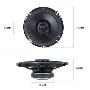 ลำโพงซับวูฟเฟอร์โคแอกเชียลในรถยนต์ ขนาด 130 มม. 4 โอห์ม 12V ระบบเสียงสเตอริโอ อัพเกรดสำหรับชุดเครื่องเสียงในรถยนต์ - Product Image 4