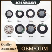 Haut-parleur rond en métal de 26 mm, Mylar, 8 ohms, 0,8 W, faible distorsion, aimant interne, IP67, pour interphone de bâtiment