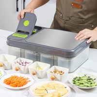 Keukenaccessoires Keukengereedschap Gadgets Fruit Groentegereedschap Groentesnijder Voedselhakselaar En Snijmachine Aardappelchips Snijder