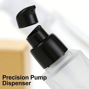 Venta al por Mayor de Envases Cosméticos Recargables Cuadrados de 15ml, 20ml, 30ml y 40ml, Botella de Vidrio con Bomba para Suero, Base Líquida - Product Image 3