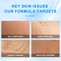 Serum Wajah GHK-Cu Peptide Niacinamide Vitamin E Anti-Kerut Pengencang Kulit Tembaga Biru Asam Hialuronat SNAP-8 Kimia Vegan 30ml
