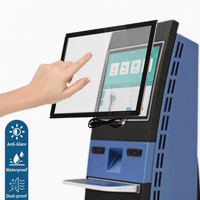 Nuevo Monitor de Fábrica de 19 Pulgadas con Pantalla Táctil Infrarroja de 10 Puntos, Resistente al Agua, Android/Win, Interfaz USB Plug and Play