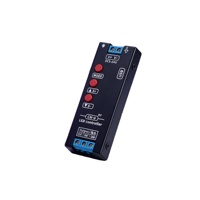 Controlador LED Lededit para Tiras de Luz LED con Cambio de Color, 1024 Píxeles, Carga Máxima 5V/12V/24V, Programable por Software, 1 Canal, Control Remoto CM-T