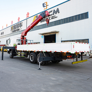 شاحنة ذراع تلسكوبية متعددة الاستخدامات طراز SINOTRUK HOWO 6X4 12 طن 14 طن رافعة محمولة للشاحنات لمشاريع البناء - Product Image 5
