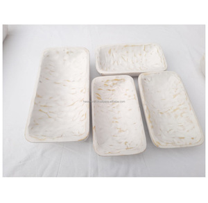 Modern <b>Design</b> New Wooden Small & Large Dough Bowl for Home Hotel and Restaurant Supermarket Bowl for Fruits Salad Lunches - Product Image 2