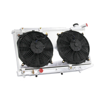 Radiateur de réservoir d'eau entièrement en aluminium avec cache-ventilateur pour Toyota Corolla AE92 AE93 4AGE Holden Nova LE LF 1989-1994 1640015380
