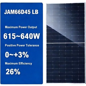 Module solaire photovoltaïque monocristallin JA Solar JAM66D45 LB N-Type bifacial double vitrage, efficacité 26 %, IP68 - Product Image 2