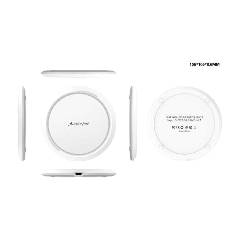 ワイヤレス充電器トップランキング製品ユニバーサルポータブル2020新しいトップセラードロップシッピング高速Qiワイヤレス電話充電器