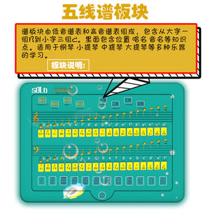 Personnel Solfeggio Entraînement de l'oreille Rythme Battre Théorie de la musique Apprentissage Tablette Ordinateur pour l'instruction du <span class=keywords><strong>piano</strong></span> et l'entraînement de l'oreille - Product Image 6