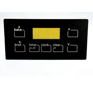 Custom Brand PET/PC Nameplates For Screen Printing And Die-cutting On Instrument Panels (Light Blue)