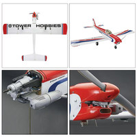 Moteur à méthanol à trois pales ASP S36A / S36AII, avion modèle télécommandé à aile fixe à deux temps de 36 niveaux, propulsé par carburant