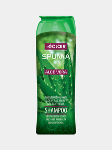 Eclair Cuidado Diario del Cabello Champú Orgánico en Gel SPUMA 500 ml Anticaspa Suavizante Refrescante con Ingredientes Naturales para Todo Tipo de Cabello - Product Image 3