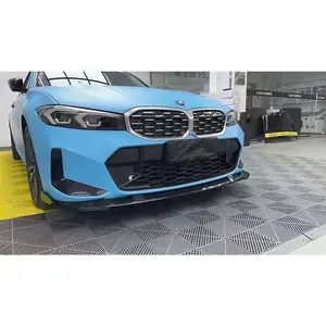 Divisor de labios de barbilla de parachoques delantero de fibra de carbono brillante estilo 3D para <span class=keywords><strong>BMW</strong></span> G20 G21 320 330 340 M Sport LCI <span class=keywords><strong>2023</strong></span>-2025 - Product Image 5