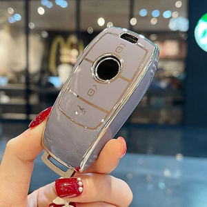 Funda para Llave de Auto Mercedes Benz <span class=keywords><strong>Maybach</strong></span> Clase S GLS A-B-C-M-CLA-CLS-E-G-GLB-GLC-GLE-R-SL GLS AMG <span class=keywords><strong>GLK</strong></span> EQS EQC GLA W204 W211 - Product Image 4