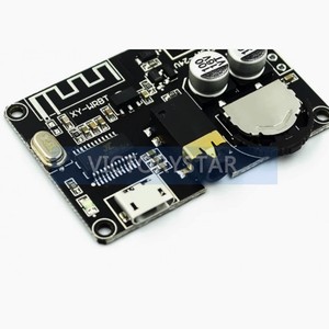 <strong>Bluetooth</strong> 50 <strong>decoding</strong> <strong>board</strong> stereo audio module wide voltage volume adjustable speaker ampAfter connecting the power the blue in - Product Image 2