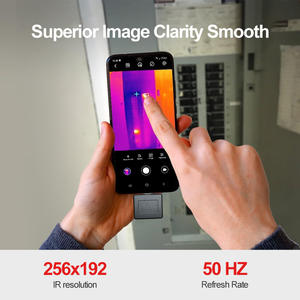 Bajo consumo de energía, fácil de llevar para usuarios de teléfonos Android, cámara de imagen térmica portátil tipo C, cámara termográfica 256*192 - Product Image 3