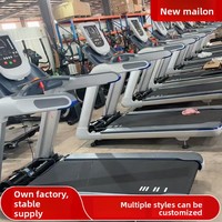 Caminadora Eléctrica de Alta Gama, de Lujo, para Gimnasio Comercial o Uso Doméstico, Silenciosa, con Amortiguación de Impactos, Nueva, Inteligente, con Ajuste de Velocidad