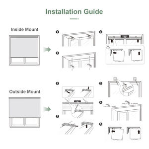ستائر دوارة يدوية بدون حبال للنوافذ المنزلية، نظام زنبركي مدمج للنهار والليل، شفافة 100٪ معتمة للخصوصية - Product Image 5