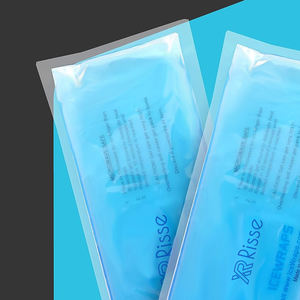 Packs de glace en gel bleu réutilisables Risse pour blessures, compresses chaudes et froides souples et flexibles pour <span class=keywords><strong>genou</strong></span>, <span class=keywords><strong>épaule</strong></span>, <span class=keywords><strong>tête</strong></span>, cou, cheville, poignet, coude, bras, <span class=keywords><strong>pied</strong></span> - Product Image 4