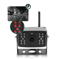 Sistema de cámara de Monitor de marcha atrás BSD de entrada de vídeo de 2 canales de 10,1 pulgadas de alta definición inalámbrico con altavoz para camiones