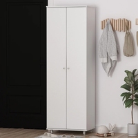 Armoire à chaussures 2 portes 9 pneus, armoire à chaussures avec grand espace de rangement