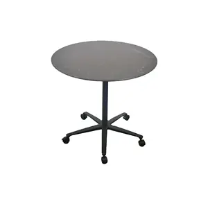 Mobile Modern Fashion Coffee Table Marble Round Table Customized AL Alloy Base Coffee Table