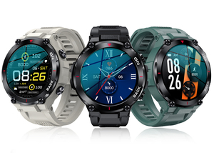 Reloj Inteligente K37 para Exteriores <span class=keywords><strong>con</strong></span> GPS, Detección de Frecuencia Cardíaca, Batería de Larga Duración, Resistente al Agua IP68, Reloj Deportivo para Hombre - Product Image 4