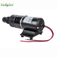 Singflo Pompa Makerator FL-65A 12V 49.2LPM Pompa Sump untuk Wisatawan Mobile Toilet