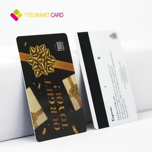 Tarjetas de Visita Profesionales Personalizadas de PVC con Logotipo, Tarjetas de Plástico CR80 Loco/Hico con Código de Barras, Tarjetas de Regalo con Banda Magnética VIP - Product Image 4