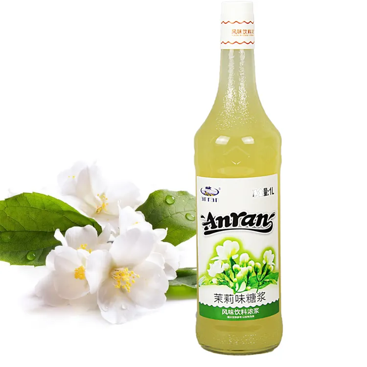 1L de jus de fruits concentré Jasmin pêche sirop de fruits