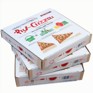 Hộp hình thang hình dạng tùy chỉnh kích thước in logo màu hồng thực phẩm bánh tự dựng từ đóng cửa dùng một lần tông giấy Quà Tặng - Product Image 6