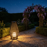Lampes solaires de jardin, éclairage extérieur étanche à LED, lampes solaires pour jardin, cour, véranda, arbre, pelouse, décoration