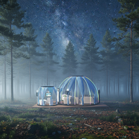 Maison dôme ronde Full House Garden Igloo avec salle de bain, Tiny House Dome du Japon