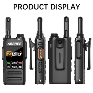 Talkie-walkie réseau ABBREE GP-268 <span class=keywords><strong>POC</strong></span> avec Zello WiFi, portée illimitée, appels mondiaux, radio amateur pour chantier de construction, <span class=keywords><strong>ski</strong></span> - Product Image 6
