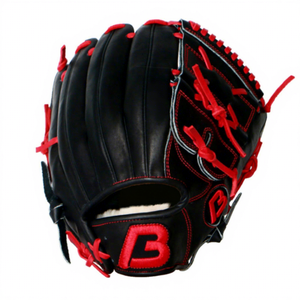 Nouveaux gants de baseball en cuir couleur personnalisée, haute qualité, équipement d'entraînement de terrain extérieur respirant pour attrapeur - Product Image 4