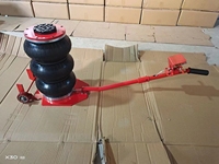 Cric pneumatique pliable 5T en gros, outils de levage pneumatiques, élévateur en caoutchouc, cric de levage de voiture portable