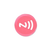 ملصقات NFC دائرية مضادة للمعادن ومقاومة للماء لوسائل التواصل الاجتماعي للهواتف المحمولة