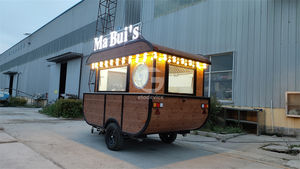 รถเทรลเลอร์เคลื่อนที่สำหรับห้องครัวรถเข็นใส่กาแฟ - Product Image 5