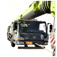 Grúa Móvil Usada de 60 Toneladas QY60KC, Pluma de Cinco Secciones, Altura de Elevación de 5000m, Motor Scania para Cilindro Hidráulico, Fabricada en China para Exportación