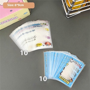 Protector de tarjeta de Material PP nuevo 1000 Uds fundas de tarjeta de foto japonesa de Corea Premium para almacenamiento de tarjeta fotográfica <span class=keywords><strong>Kpop</strong></span> - Product Image 6