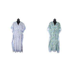 Robe de soirée longue pour filles, caftan, robe longue, col en v - Product Image 3