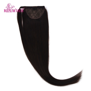 K.SWIGS - Extensiones de Cabello Naturales y Realistas, con Clip, Fáciles de Usar, Invisibles, Transpirables, para Uso Diario y Fiestas, Cola de Caballo - Product Image 5